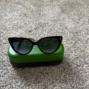 Kate Spade Black Cat-Eye Sunglasses